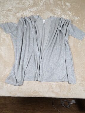 MarlaWynne Light Gray Cardigan